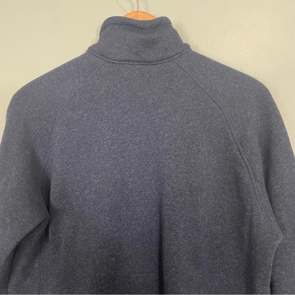 Patagonia Men’s Better Sweater 1/4‎ Half Zip Up Navy Blue Size Large Fleece
